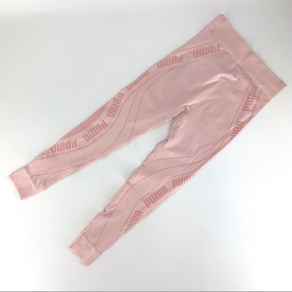 Puma NWT Pink Evostripe Evoknit 7/8 Tights, XS - Picture 2 of 16